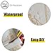 QHZYMX Easy Install Self-Stick Ceiling Tiles, Waterproof PVC Decorative Panels for Quick Home/Basement Renovation, No Tools Needed for Installation(500 pcs)