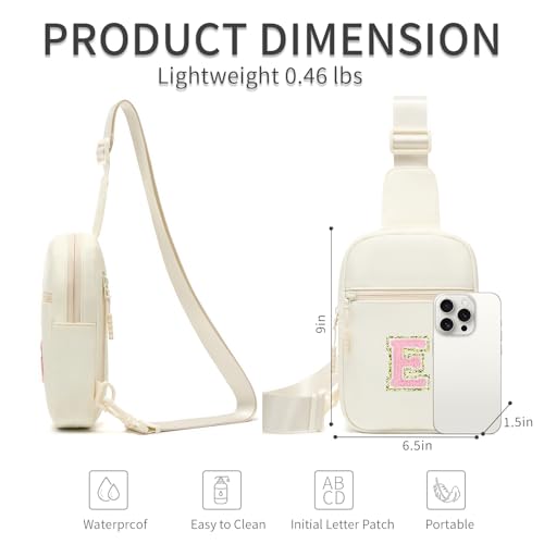 Image of Birthday Gifts for 8 9 10 11 12 Year Old Teens Girls Kids, Fanny Pack Crossbody Bag Sling Belt Bags Purse, Dorm Travel Essentials for Girls Fashion, Preppy Tween Teen Girl Gift Trendy Stuff