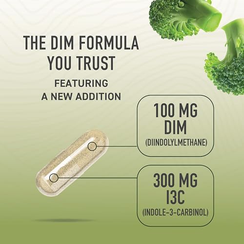 DIM & Indole 3 Carbinol for Hormone Balance for Women & Men | I3C Complex | Estrogen Balance, Menopause Supplements for Womens Health, Antioxidants | Vegan, Non-GMO, Gluten-Free | SMNutrition |60 Ct. - Image 5