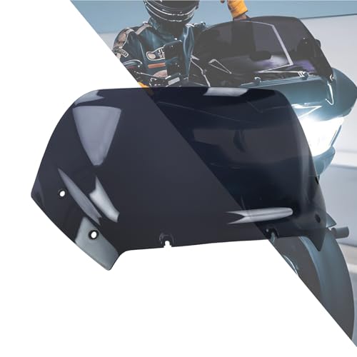 HDBUBALUS Road Glide Windshield 10 Wave Fairing Windscreen Cover for Harley FLTRX 2024-2025 FLTRXSE 2023-2025 FLTRXSTSE 2024-2025 (Black)