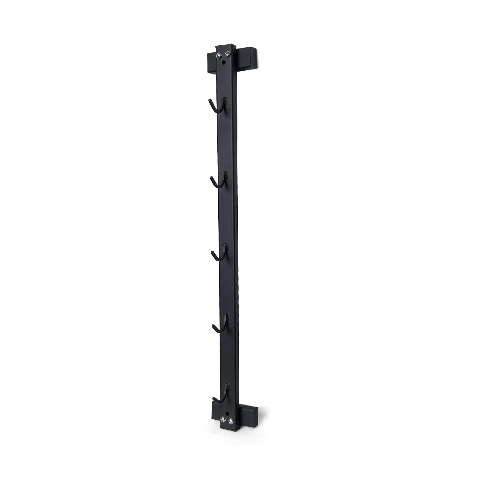 KORIKAHM Lat Pulldown Attachments Storage Rack, Wall Mounted Lat Pull Down Bar Organizer with Heavy Duty Hooks, Steel Gym Accessory Rack for Cable Attachment (Gym rack 5)