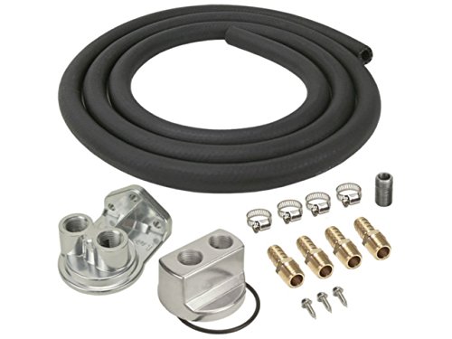 Derale 15715 Engine Oil Filter Relocation Kit , Black #TOP1