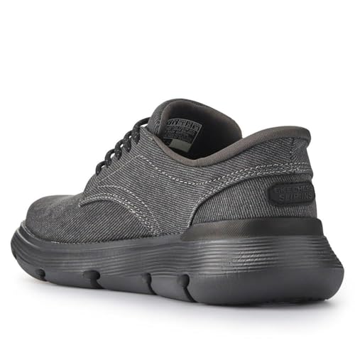 Image of Skechers Men's USA Garza - Clive Smooth Toe Canvas Bungee Lace Slip-Ins