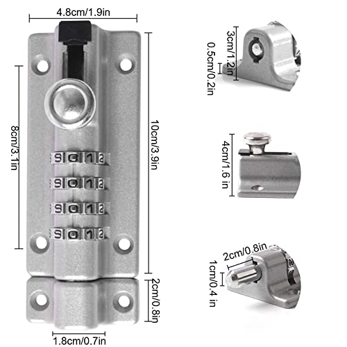Combination Locking Bolt - Image 2