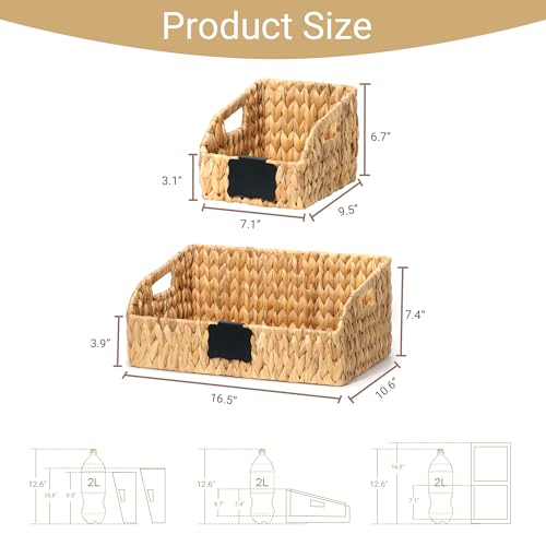 Pantry-Baskets-and-Organizers-Large-Wicker-Baskets-for-Shelves-Handwoven-Labeled-Storage-Basket-for-Organizing-with-Handles-Water-Hyacinth-Storage-Bins-Boho-Decorative-3Pack-Natural