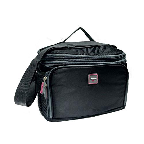 BOLSA TERMICA LANCHEIRA FITNESS MARMITEIRA MALA GRANDE COM 4 POTES E ACESSORIOS