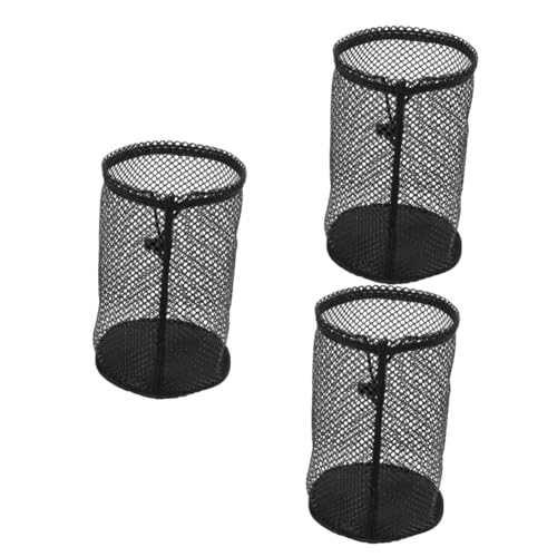 BESPORTBLE 3pcs Golf Ball Holder for Bag Mesh Pouch Storage Bag Drawstring Organizer for Balls