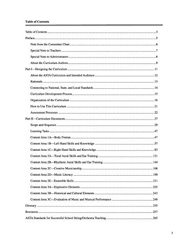 ASTA String Curriculum: Standards, Goals, and Learning Sequences for Essential Skills and Knowledge in K-12 String Programs - Image 3