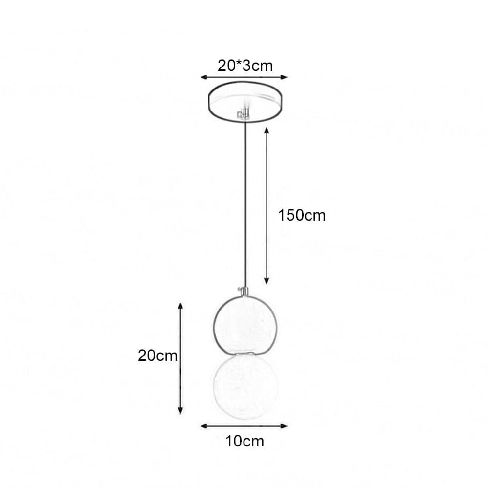 minimalistyczna lampa wisząca, Nowoczesny żyrandol z lastryko w stylu industrialnym kloszem cementowym do jadalni i sypialni(Black)
