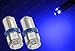 Price comparison product image 2x 5 SMD LED Xenon HID Blue 233 T4W BA9S Cap Bayonet Side Light Interior Bulbs