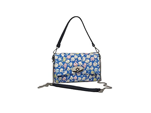 Sac bandoulière Cindy aux motifs fleurs pour femme