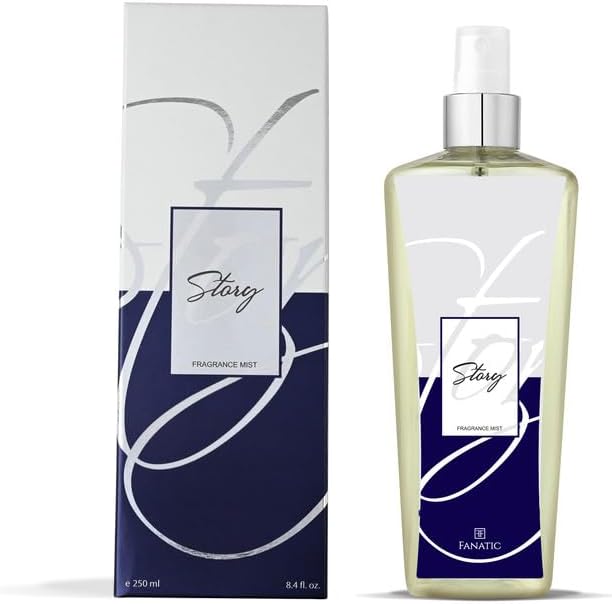 Story French Fragrance Mist for Men 250ml with Luxury Long Lasting Fragrance with Elegant French Perfume Spray Suitable for Men