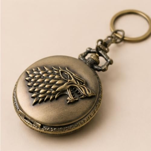 Image of Antique Bronze Pocket Premium Vintage Theme Metallic Home Key Chain & Key Rings | Best Gift for Men, Woman, Boys & Girls on their Special Occassions