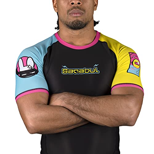 Sanabul Ronin Short Sleeve Jiu Jitsu MMA Training BJJ Rash Guard