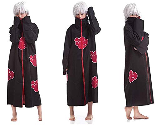 HiRudolph Orochimaru Cosplay Akatsuki Uchiha Madara Sasuke Itachi, Disfraz Capa Uniforme