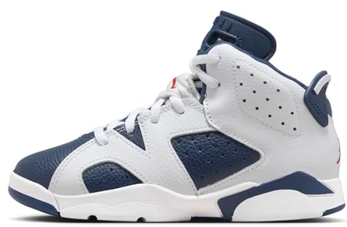 Jordan Little Kid's 6 Retro White/Varsity Red (DV3605 164)