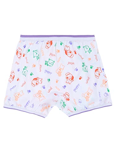 Image of DYCA by Bodycare Unisex Kids Bloomer Shorts | Soft Single Jersey Cotton Fabric | AZO Free & Skin Safe |Comfortable Innerwear for Boys and Girls|Print & Color May Very