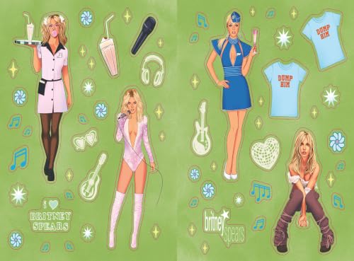 The Official Britney Spears Sticker Book: More Than 500 Stickers! – vue 3