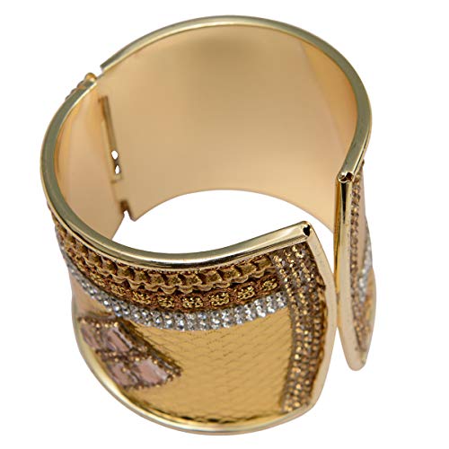 Silver Cuff Bangles Set of 2 - Adjustable Bracelet Jewelry