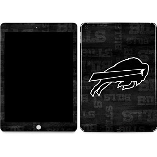 Skinit Decal Tablet Skin Compatible with iPad 9.7in (2018) - Officially Licensed NFL Buffalo Bills Black & White Design