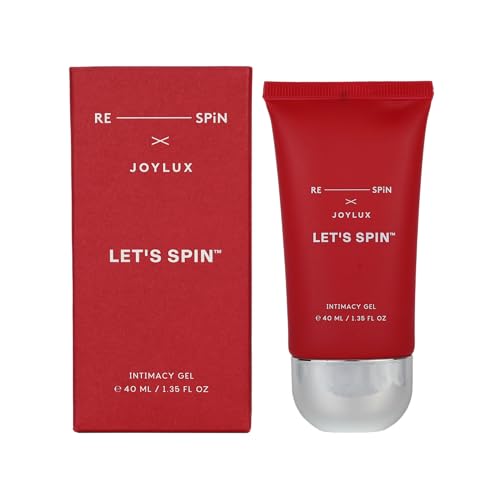 Joylux Mini LET’S SPIN™ Water-Based Gel | Hydrating and Moisturizing | Halle Berry and Respin | Silky-Smooth | pH-Balanced, Clean, Fragrance-Free with Hyaluronic Acid and Aloe Vera (1.35 fl oz)
