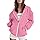 Sweat a Capuche Femme Zippé 2025 Automne Hiver Coton Oversize Manches Longues Hoodie Pull Sweatshirt Chaud Chic Élégant Streetwear Sweatshirts avec Poche Grande Taille Sport Fille Veste Vetement Solde