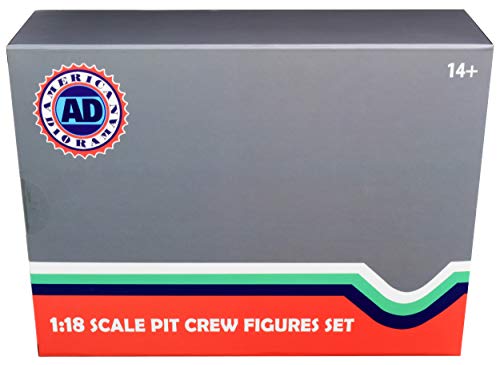 Set de 7 Figuras American Diorama Equipo Azul Fórmula Uno miniatura 4