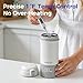 WONDBORN Portable Bottle Warmer for Travel, Dishwasher Safe, 3X Faster & Even Heating, 8 Feeds per Charge, 17oz, 1℉ Precise Adjust, Thaw, Keep Warm, Use While Charging, for Breastmilk & Formula