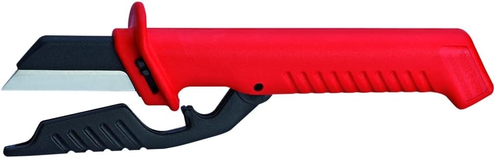 KNIPEX Cuchillo para cable con de cuchilla intercambiable 190 mm, 98 56