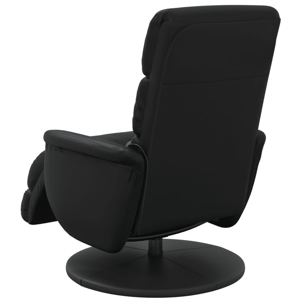 Sillón reclinable Masaje con reposapiés Cuero sintético Negro, Sillón De Relax, Sillon Masaje Relax, Sillon Relax Electrico, Hogar Sillon Relax, Sillones Comodos, Sofa Tantra - 356724