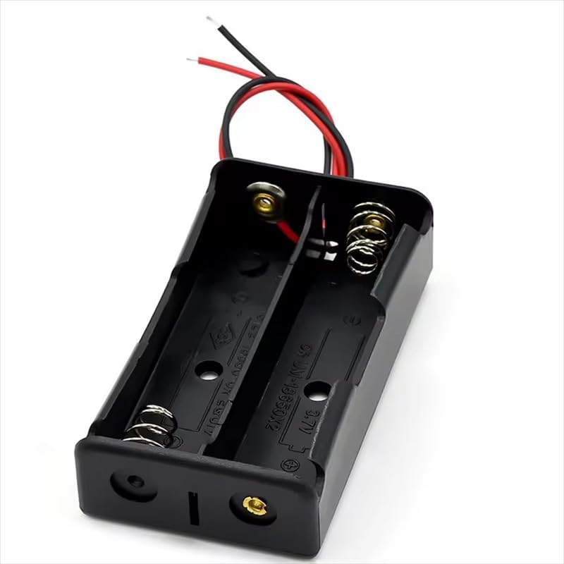18650 Battery Charging Module Board with 18650 Battery Holder Box Case (For 2 Cell)