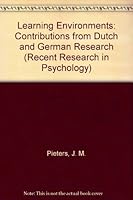 Learning Environments: Contributions from Dutch and German Research (Recent Research in Psychology) 0387529039 Book Cover