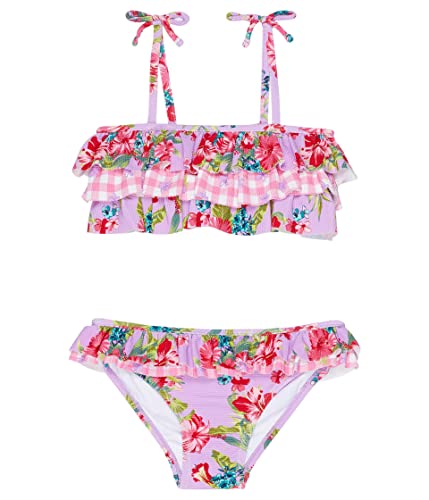 Seafolly Bikini Honolulu con volantes para niña (niños pequeños), Honolulu, 3 años Cover