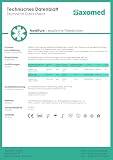 Verbandsmaterial Mullbinden 8cm x 4m – 20 Stück elastische Fixierbinde Bandage – latexfreie Binden Verband dehnbar