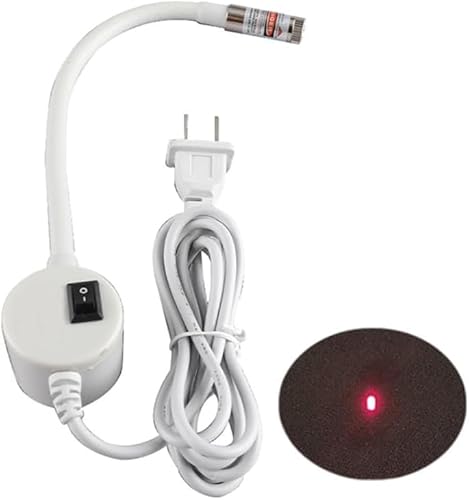 Guide de Couture Laser Pour Machines à Coudre, Voyant Indicateur de Matelassage Pour Machines à Coudre Lampe de Positionnement Point/Ligne/Croix Laser Réglable