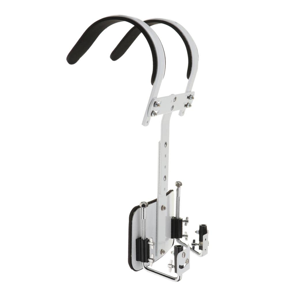SM SunniMix 1pc Marching Snare Drum Carrier Holder Rack Parti di Accessori per Percussioni in Lega