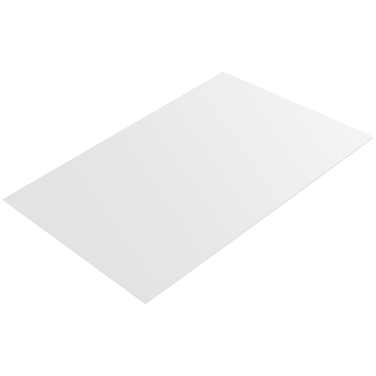 Lot de 6 plaques en verre acrylique A3 rectangulaires de 2 mm - En plastique transparent - Pour décoration, cadre photo, projets de peinture