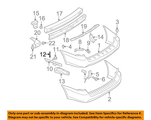Subaru Genuine 905920035 Rivet Spacer, 1 Pack