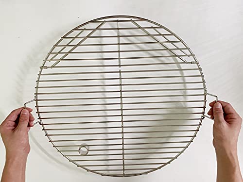Zhouwhjj Bbq Stainless Steel 19.5 Inches Round Cooking Grate Cooking Grid Fit For Akorn Kamado Ceramic Grill And Other Grills #TOP3
