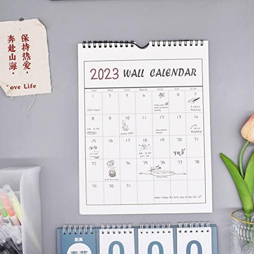 Shareed Calendar 2022-2023 | Monthly Wall Calendar 2023 From Sep' 2022 To Dec' 2023,11"x8",16 Months Calendar, Simpl e Design Perfect For Planning And Organizing Your Home And Office
