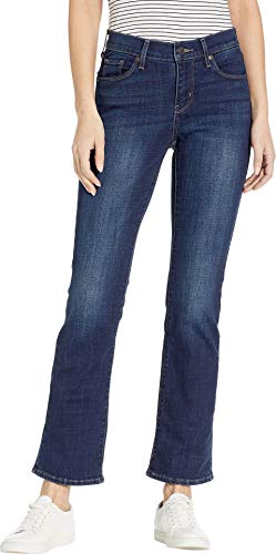 Levi's Women's Curvy Bootcut Jeans, Dark And Saturated, 27 (US 4) R Levi's Women's Curvy Bootcut Jeans, Dark And Saturated, 27 (US 4) R