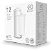 Produktbild 12 x BROUGI Wasserfilter für BRITA INTENZA TZ70003 Siemens EQ6 EQ9 EQ7 Plus EQ8 Vero Bar Professional EQ Series Kaffeevollautomat für Bosch TCZ7003 Neff Kaffeemaschine weiß (12er Pack)