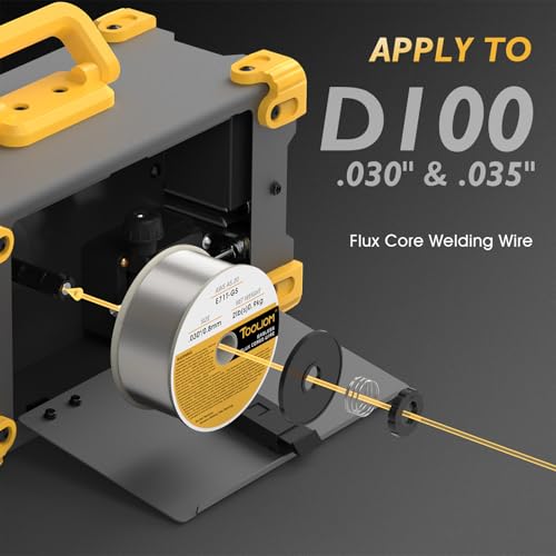TOOLIOM 135A Mini MIG Welder Flux Core 110V MIG Welder Gasless Flux MIG/Lift TIG/Stick 3 in 1 Welding Machine Portable by TOOLIOM - Image 5