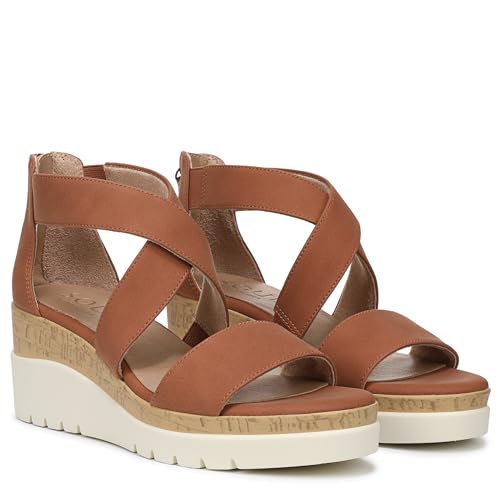 SOUL Naturalizer Women's Goodtimes Wedge Sandal, Toffee, 9 by Naturalizer - Image 7