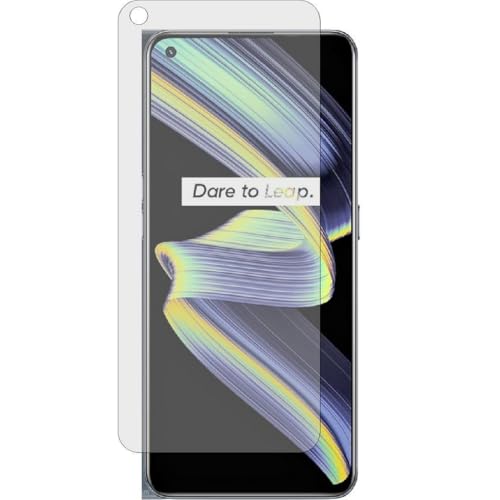 Image of EmBed Matte Fiber Display Guard for Realme X7 Max 5G - Unbreakable, Ultra-Thin, Lightweight Matte Finish Screen Protector with Easy Installation Kit