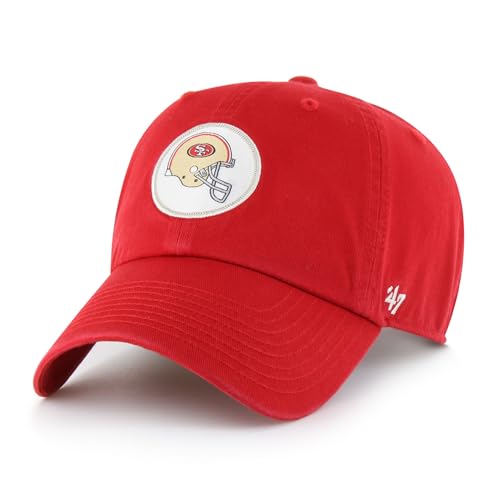 47 Men's Scarlet San Francisco 49ers Hard Hat Clean Up Adjustable Hat