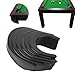 Chiffonade 6 Pcs Pool Table Pocket Liners Set - Rubber Billiard Table Hole Pocket Liner Corners and Side Liners for Billiard Table Replacement