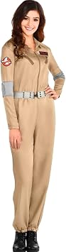 Amscan Ghostbusters Classic XLarge Beige Polyester Costume 14-16 - 1 Set - Perfectly Fits & Captures Iconic Style