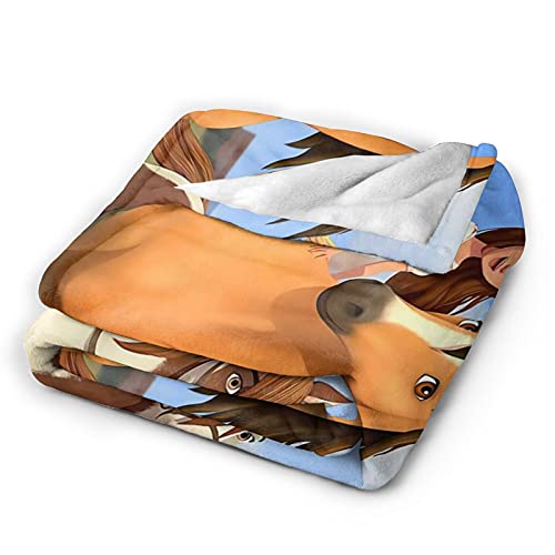 Attacoco Ultra-Soft Micro Fleece Throw Blanket #TOP1