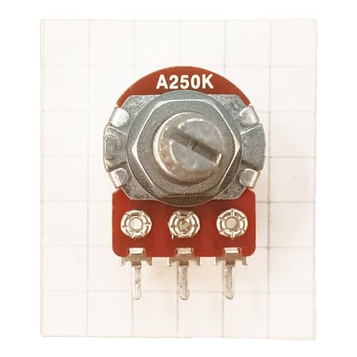 Logarithmic Potentiometer Mono A Volume Pot T18 Splined Shaft BAS (A250K)